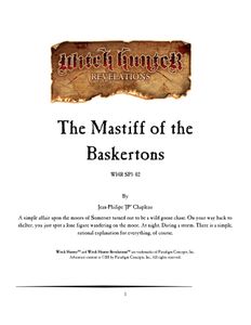 The Mastiff of the Baskertons