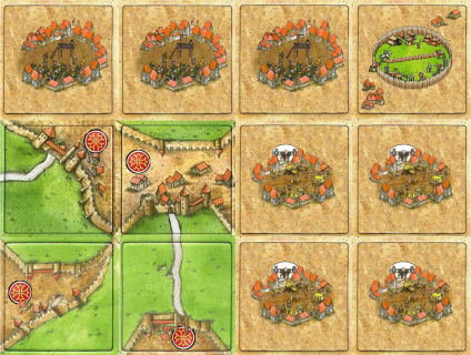 The Medieval Expansion (fan expansion for Carcassonne)
