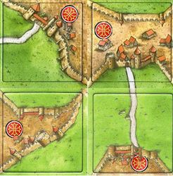 The Orders of Chivalry (fan expansion for Carcassonne)