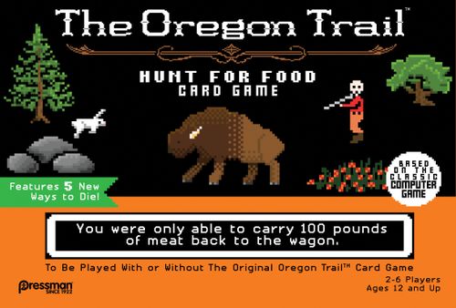 The Oregon Trail: Hunt for Food Card Game