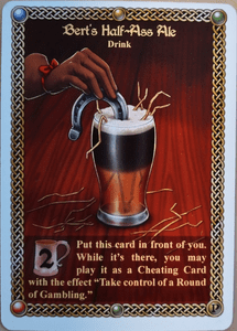 The Red Dragon Inn: Bert's Half-Ass Ale