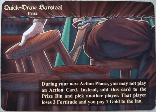 The Red Dragon Inn: Quick-Draw Barstool