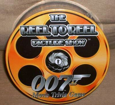 The Reel to Reel Picture Show James Bond 007 Movie Trivia Game
