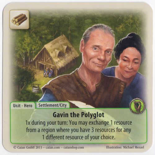 The Rivals for Catan: Gavin the Polyglot