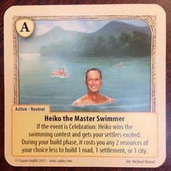 The Rivals for Catan: Heiko the Master Swimmer