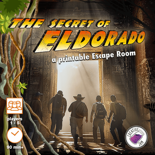 The Secret of Eldorado: The print & play escape game