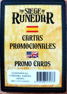 The Siege of Runedar: Mercenaries Promo Cards