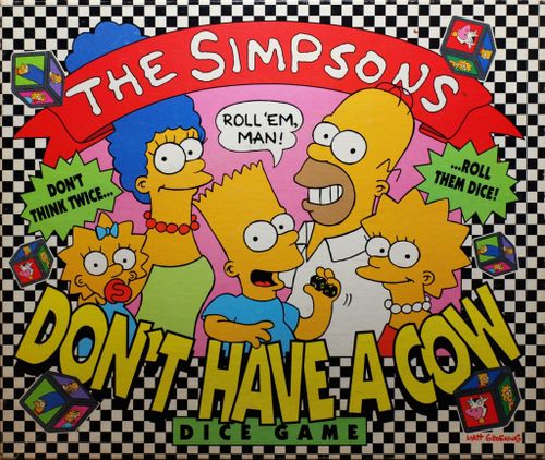 The Simpsons: Don't Have A Cow Dice Game
