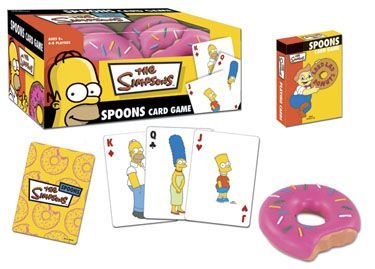 The Simpsons Spoons Card Game