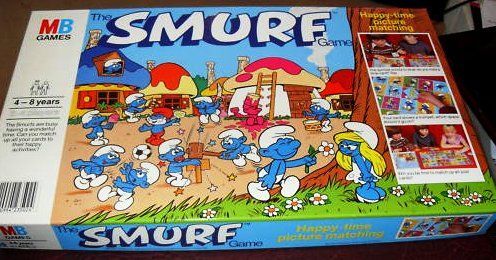The Smurf Game Happy-time Picture Matching