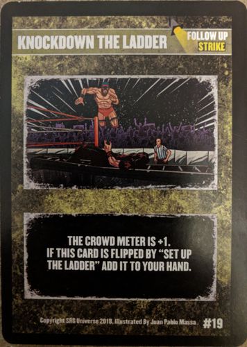 The Supershow: Knockdown the Ladder Promo Card