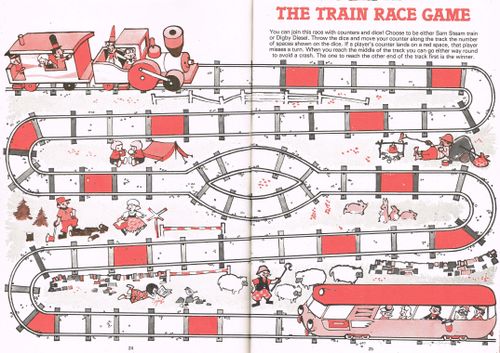 The Train Race Game
