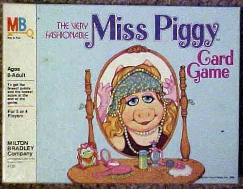 The Very Fashionable Miss Piggy Card Game