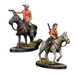 The Walking Dead: All Out War – Maggie and Glenn on Horseback Booster