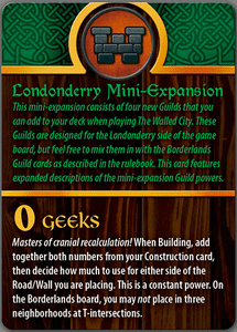 The Walled City: Londonderry Mini-Expansion