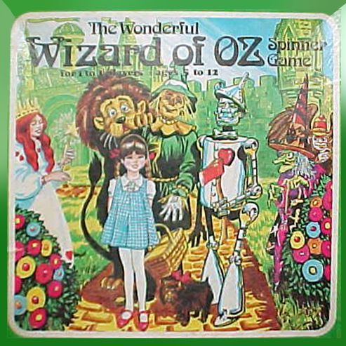 The Wonderful Wizard Of Oz Spinner Game