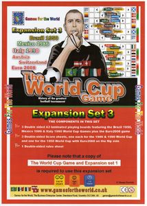 The World Cup Game:  Expansion Set 3