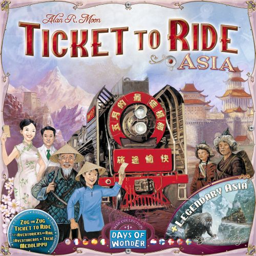 Ticket to Ride Map Collection 1: Asia + Legendary Asia