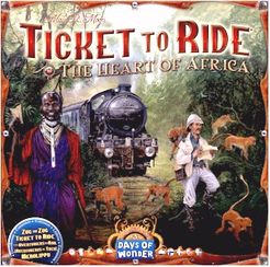 Ticket to Ride Map Collection 3: The Heart of Africa