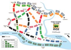 Ticket to Ryde: The Game (fan expansion for Ticket to Ride)