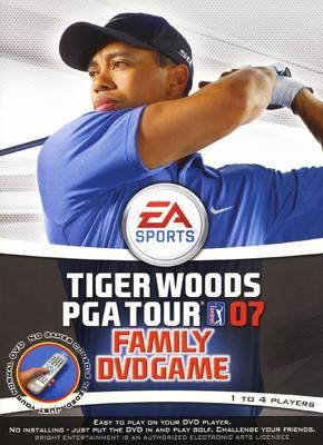 Tiger Woods PGA Tour DVD Family Game