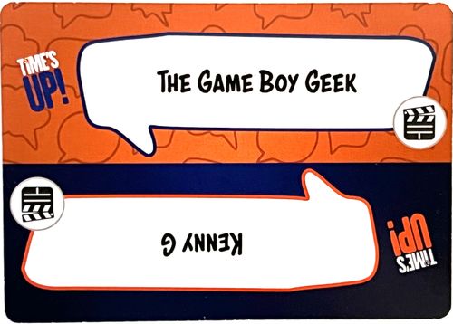 Time's Up!: Game Boy Geek 2022 Promo Card