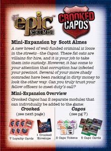 Tiny Epic Crimes: Crooked Capos Mini Expansion