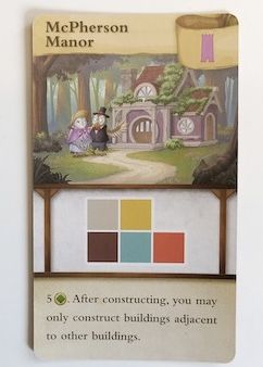 Tiny Towns: McPherson Manor Promo Card