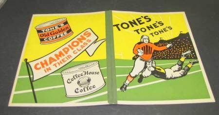 Tone's Coffee Football Game