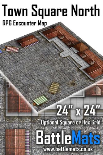 Town Square North RPG Encounter Map Board Game | BoardGames.com | Your ...