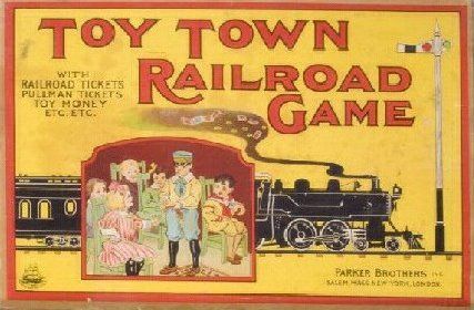 Toy Town Railroad Game
