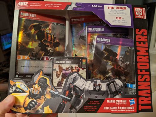 Transformers Trading Card Game: Bumblebee vs Megatron Starter Set