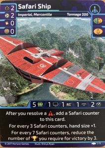 Traveller Customizable Card Game: Safari Ship