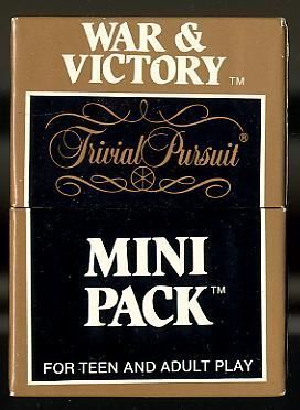 Trivial Pursuit Mini Pack: War & Victory
