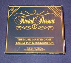 Trivial Pursuit The Music Master Game: Family Pop & Rock Edition