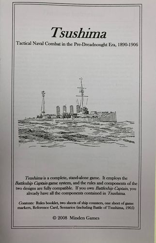 Tsushima: Tactical Naval Combat in the Pre-Dreadnought Era, 1890-1906
