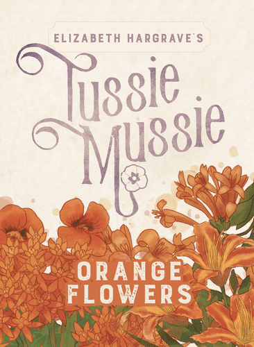 Tussie Mussie: Orange Flowers