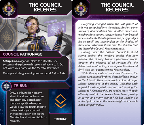 Twilight Inscription: The Council Keleres Faction