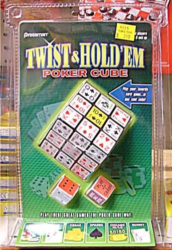 Twist & Hold 'Em Poker Cube