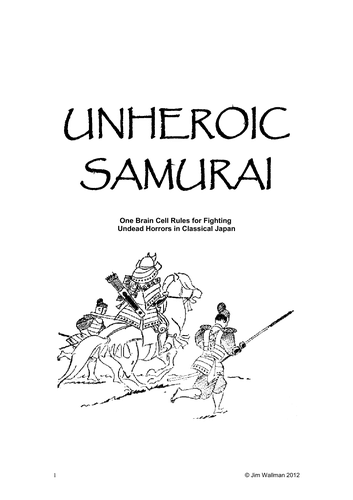 Unheroic Samurai