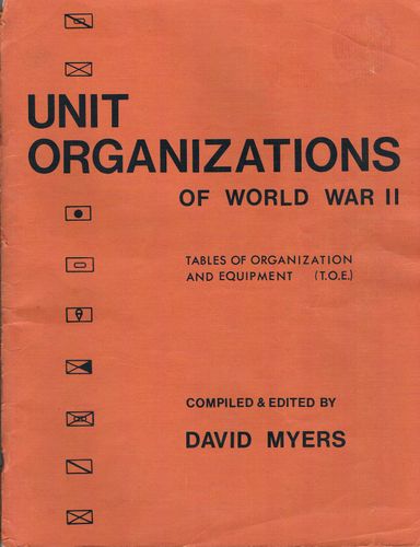 Unit Organizations of World War II