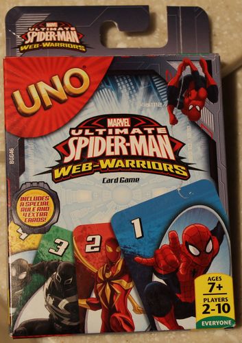 UNO: Marvel Ultimate Spider-man Web-Warriors Card Game