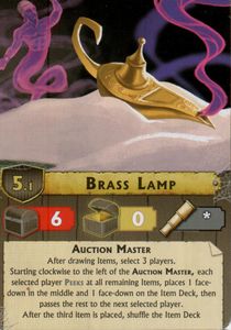 Vault Wars: Brass Lamp Promo Card