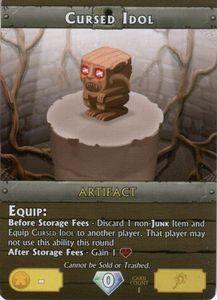 Vault Wars: Cursed Idol Promo Card