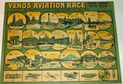 Veno's Aviation Race O'er Land and Sea