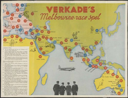 Verkade's Melbourne-race spel