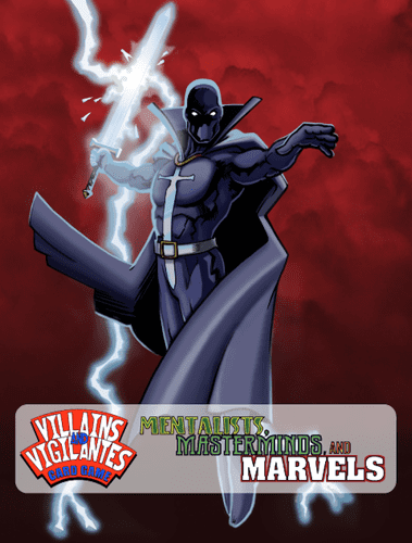 Villains and Vigilantes Card Game: Mentalists, Masterminds, and Marvels