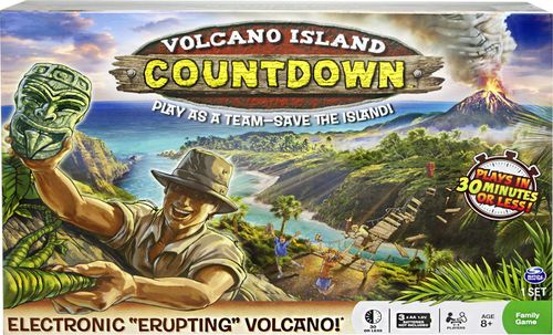 Volcano Island Countdown