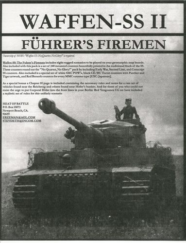 Waffen-SS II: Fuhrer's Firemen