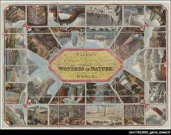 Wallis's Elegant and Instructive Game exhibiting the Wonders of Nature in Each Quarter of the World